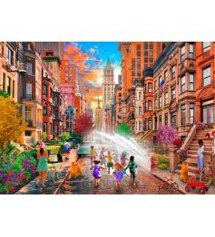 Puzzle Bluebird Heiße Sommertage In Nyc 500 Teile