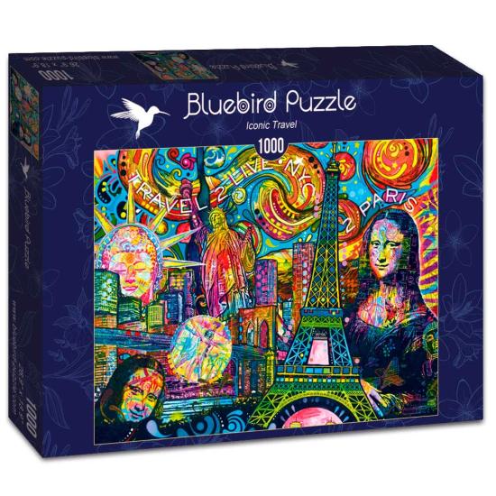 Bluebird Iconic Journey 1000-teiliges Puzzle