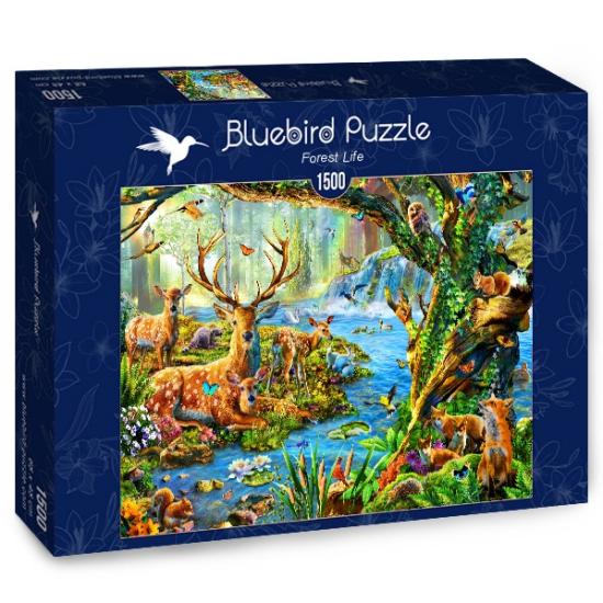 Bluebird Forest Life Puzzle 1500 Teile