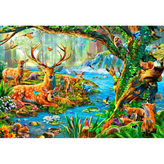 Bluebird Forest Life Puzzle 260 Teile