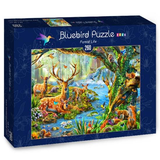 Bluebird Forest Life Puzzle 260 Teile