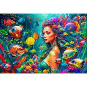 Puzzle Bluebird Unterwasserleben 1000 Teile
