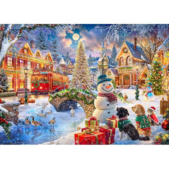 Puzzle Bluebird Villa Weihnachten 500 Teile