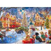 Puzzle Bluebird Villa Weihnachten 1500 Teile