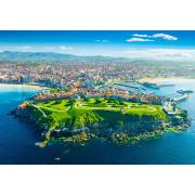 Puzzle Bluebird Ansicht Von Gijón, Asturien, Spanien 1000 Teile