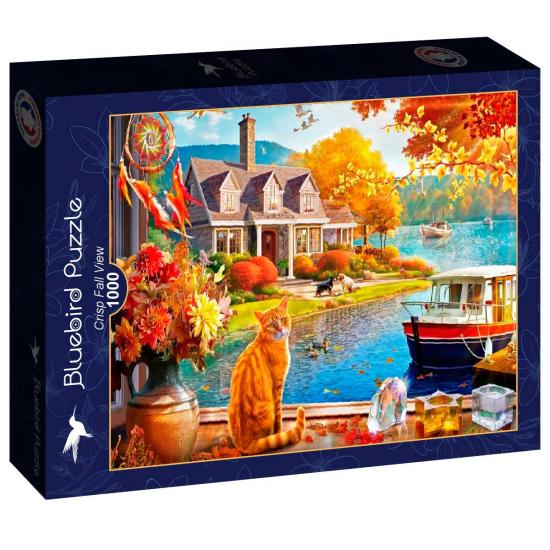 Puzzle Bluebird Klare Herbstansicht 1000 Teile