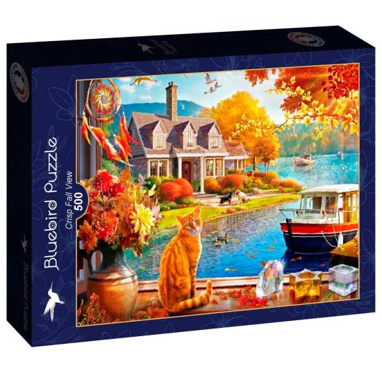 Puzzle Bluebird Klare Herbstansicht 500 Teile