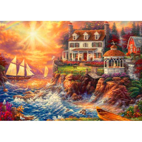 Bluebird Living on the Cliff 1000-teiliges Puzzle