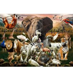 Brain Tree Puzzle Tiere 500 Teile