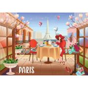 Puzzle Brain Tree Love of Paris 1000 Teile