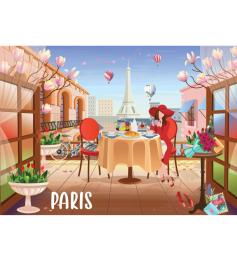 Puzzle Brain Tree Love of Paris 1000 Teile