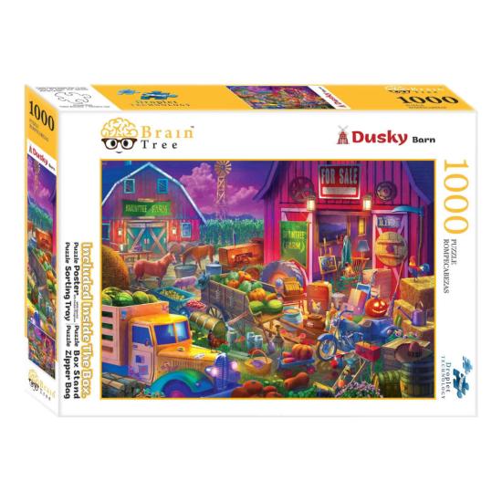 Brain Tree Dusk in the Backyard Puzzle 1000 Teile Brain Tree Dusk in the Backyard Puzzle 1000 Teile