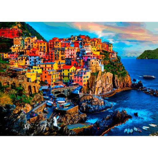 Brain Tree Cinque Terre Puzzle 1000 Teile