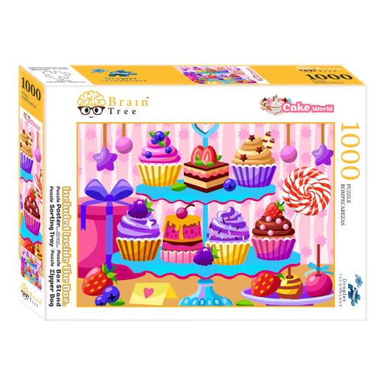 Puzzle Brain Tree In the Confectionery 1000 Teile