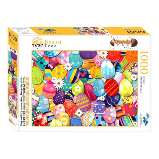 Puzzle Gehirnbaum Ostereier 1000 Teile
