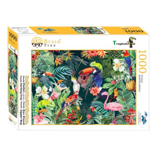 Brain Tree Tropical Nature Puzzle 1000 Teile