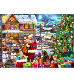 Gehirnbaum-Weihnachtspuzzle mit 1000 Teilen
