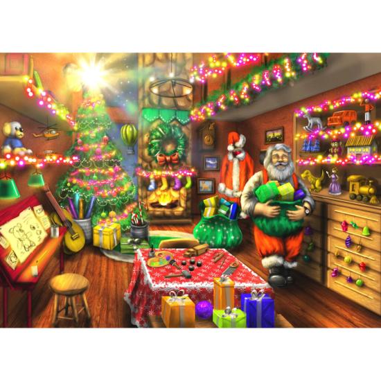 Brain Tree Puzzle Santa's Workshop 1000 Teile