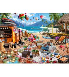 Brain Tree Puzzle Strandurlaub 1000 Teile