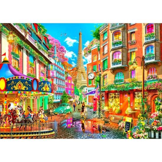 Puzzle Brain Tree Ansicht von Paris 1000 Teile