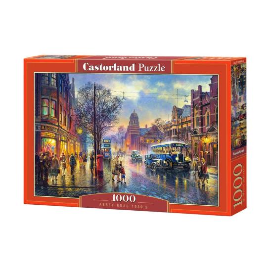 Puzzle Castorland Abbey Road in den 1930er Jahren mit 1000 Teile
