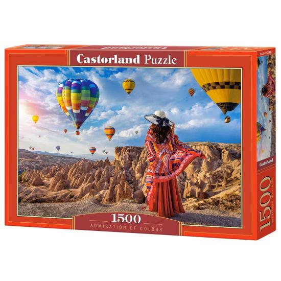 Castorland-Puzzle „Bewundern Sie die Farbe“ aus 1500 Teilen Castorland-Puzzle „Bewundern Sie die Farbe“ aus 1500 Teilen
