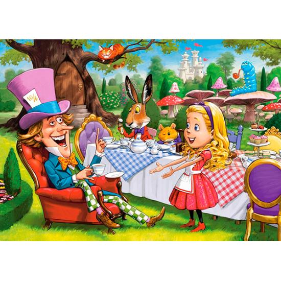 Castorland Alice im Wunderland-Puzzle mit 120 Teilen