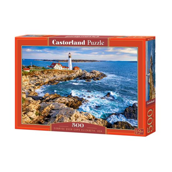 Castorland Sonnenaufgang über Cape Elisabeth Puzzle 500 Teile