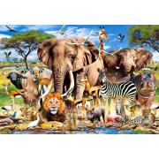 Castorland Tiere der Savanne Puzzle 1500 Teile