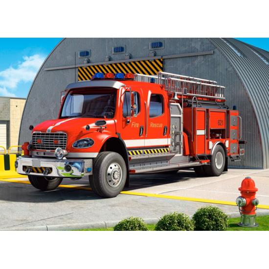Castorland Altes Feuerwehrauto-Puzzle 120 Teile