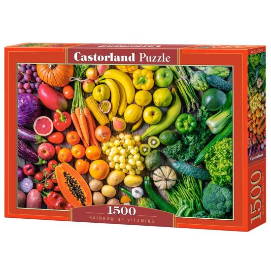Castorland Regenbogen der Vitamine Puzzle 1500 Teile