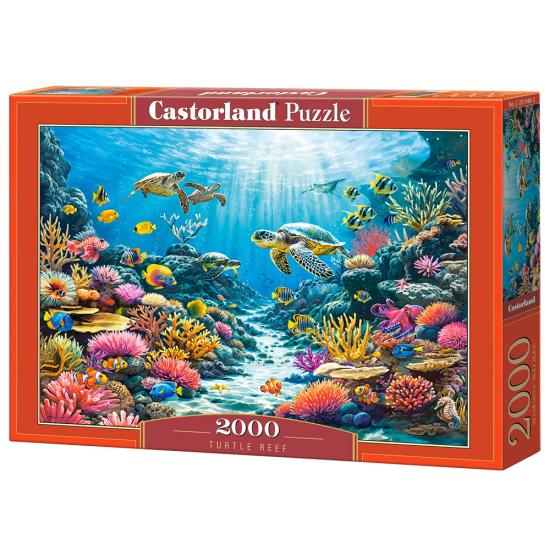 Puzzle Castorland Schildkrötenriff 2000 Teile