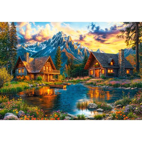 Puzzle Castorland Sommerabend 1000 Teile