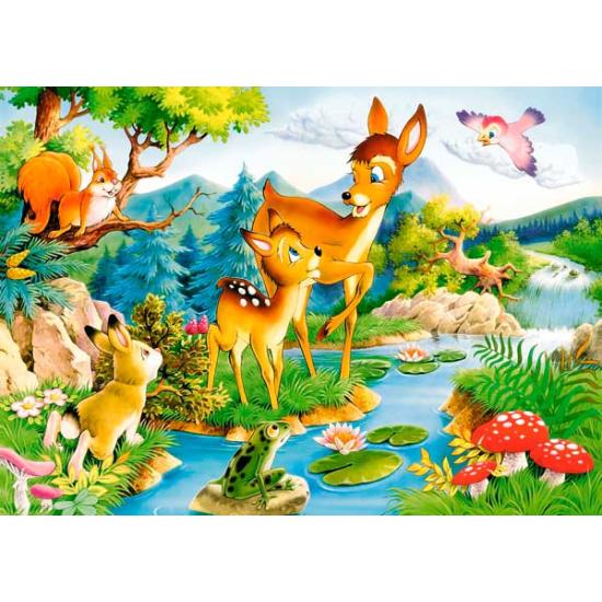 Castorland Bambi 120-teiliges Puzzle Castorland Bambi 120-teiliges Puzzle