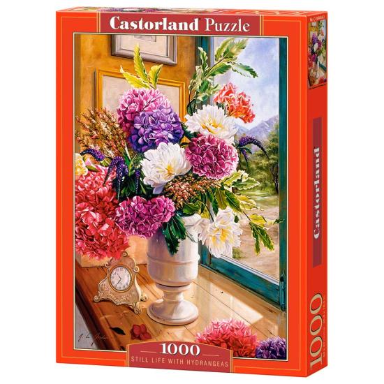 Castorland Stillleben mit Hortensien Puzzle 1000 Teile