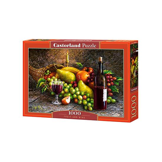 Castorland Stillleben mit Früchten und Wein Puzzle 1000 Teile