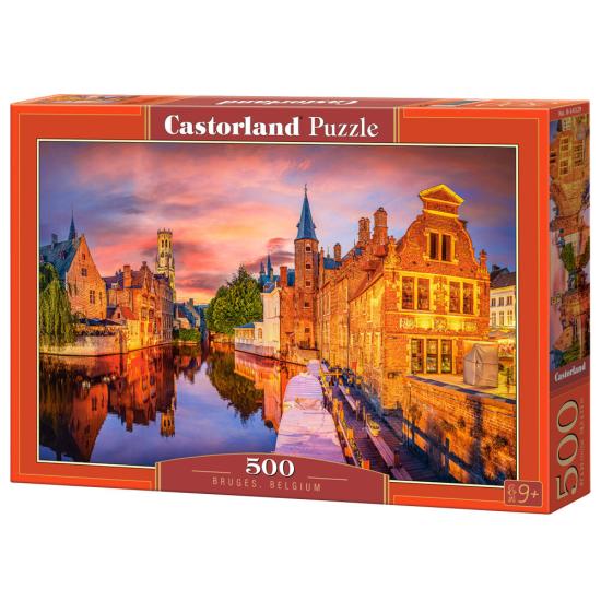 Puzzle Castorland Brügge, Belgien 500 Teile