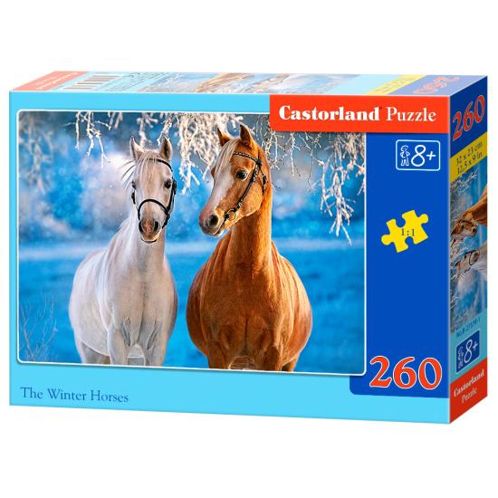 Castorland Winterpferde Puzzle 260 Teile