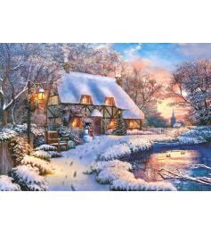 Castorland Winterhüttenpuzzle 500 Teile