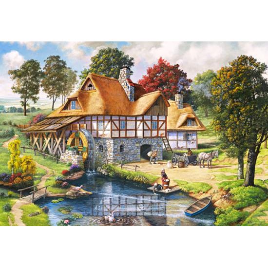Castorland Watermill Cabin Puzzle 2000 Teile