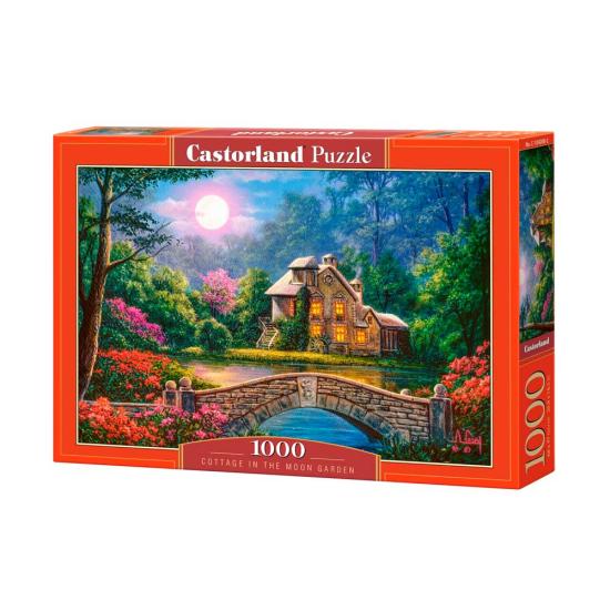 Castorland Hütte im Garten des Mondes Puzzle 1000 Teile