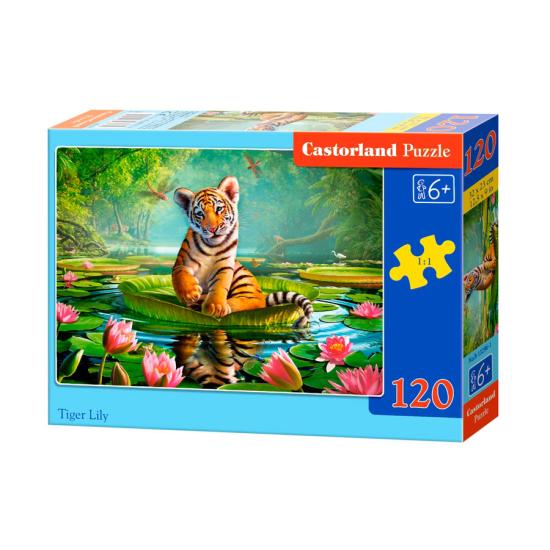 Castorland Tigerjunges Puzzle 120 Teile