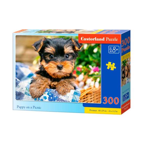 Castorland Puppy on Picnic Puzzle 300 Teile