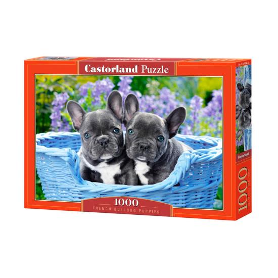 Castorland Französische Bulldogge Welpen Puzzle 1000 Teile