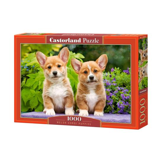 Castorland Welsh Corgi Welpen Puzzle 1000 Teile Castorland Welsh Corgi Welpen Puzzle 1000 Teile