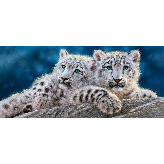 Castorland Snow Leopard Cubs Puzzle 600 Teile