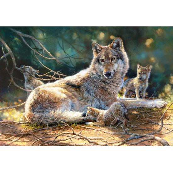 Castorland Wolf Cubs Puzzle 1500 Teile Castorland Wolf Cubs Puzzle 1500 Teile