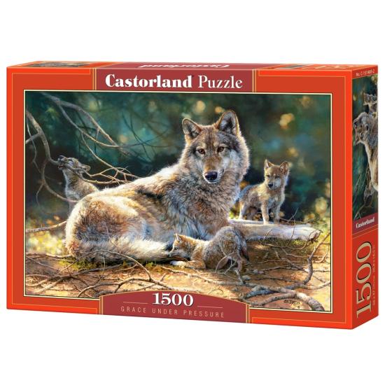 Castorland Wolf Cubs Puzzle 1500 Teile Castorland Wolf Cubs Puzzle 1500 Teile