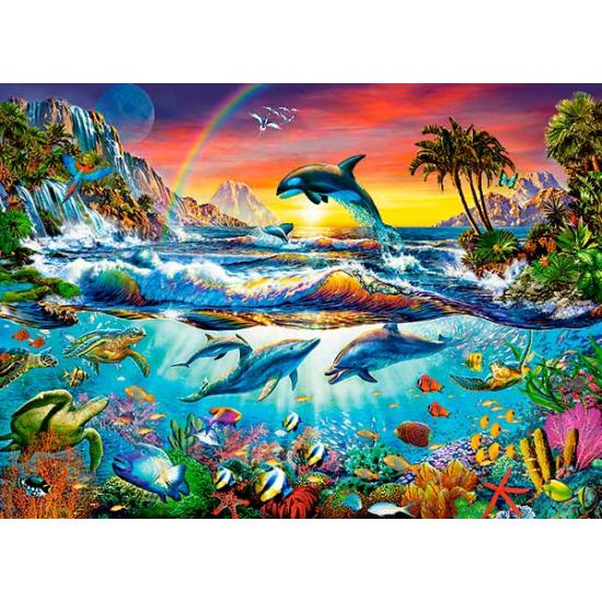Castorland Cala en el Paraíso 300-teiliges Puzzle