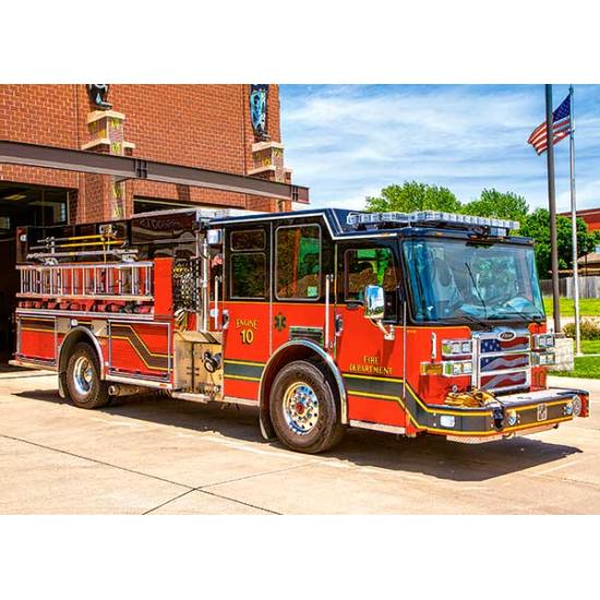 Castorland Feuerwehrauto-Puzzle 180 Teile